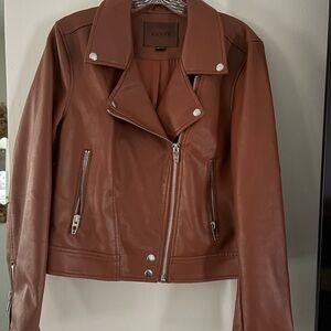 Blank NYC Tan Leather Jacket